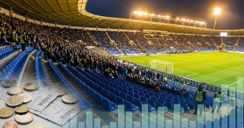 The Cost of Watching a Goal in Ligue 1 Stadiums
