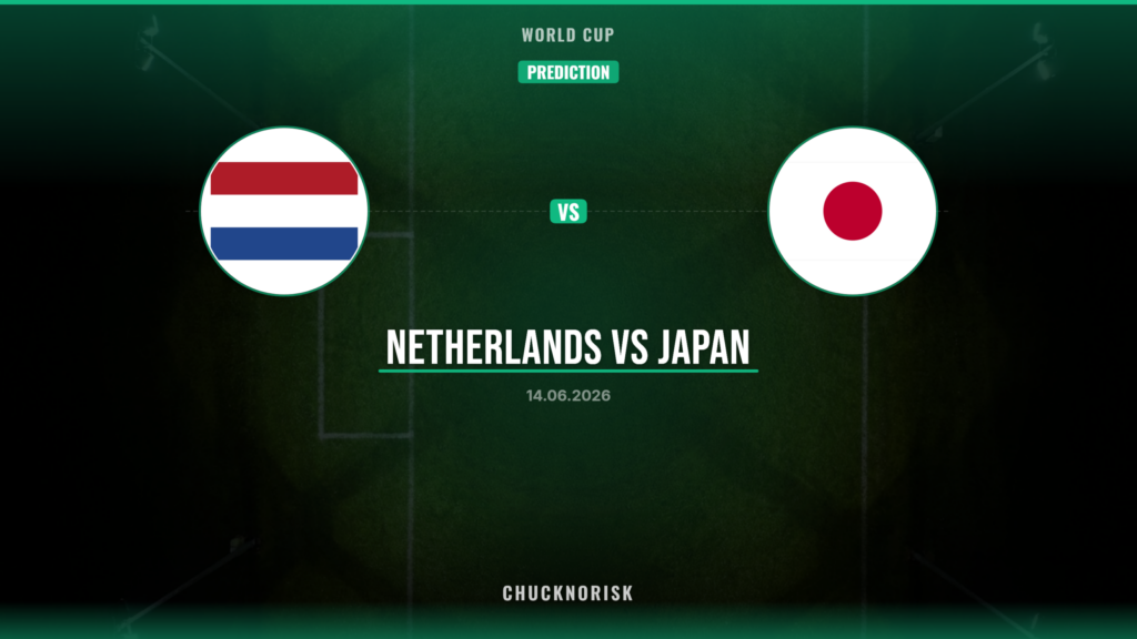 Netherlands Japan Prediction, Preview & Odds | World Cup 14/06/2026
