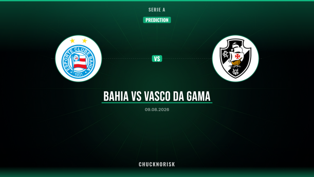 Prediction: Bahia vs Vasco DA Gama