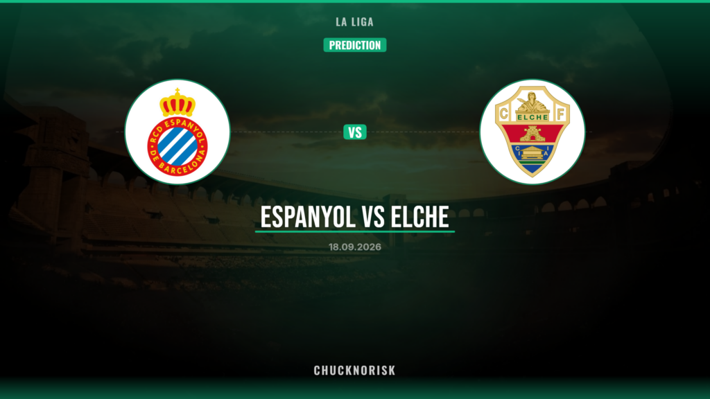 Prediction: Espanyol vs Elche