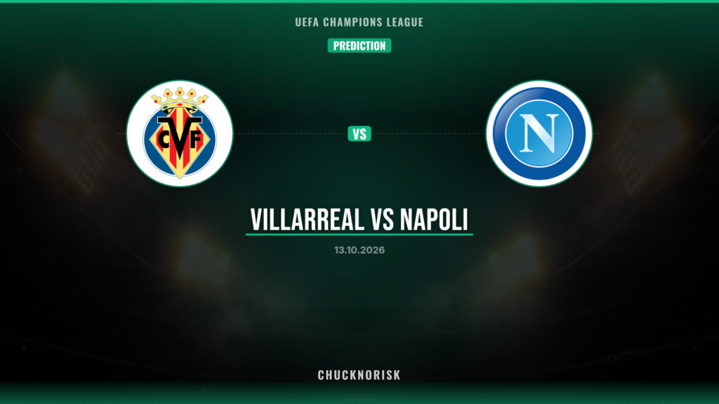 Prediction: Villarreal vs Napoli