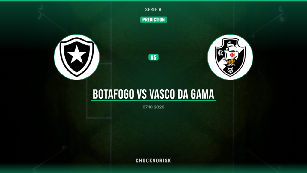 Prediction: Botafogo vs Vasco da Gama