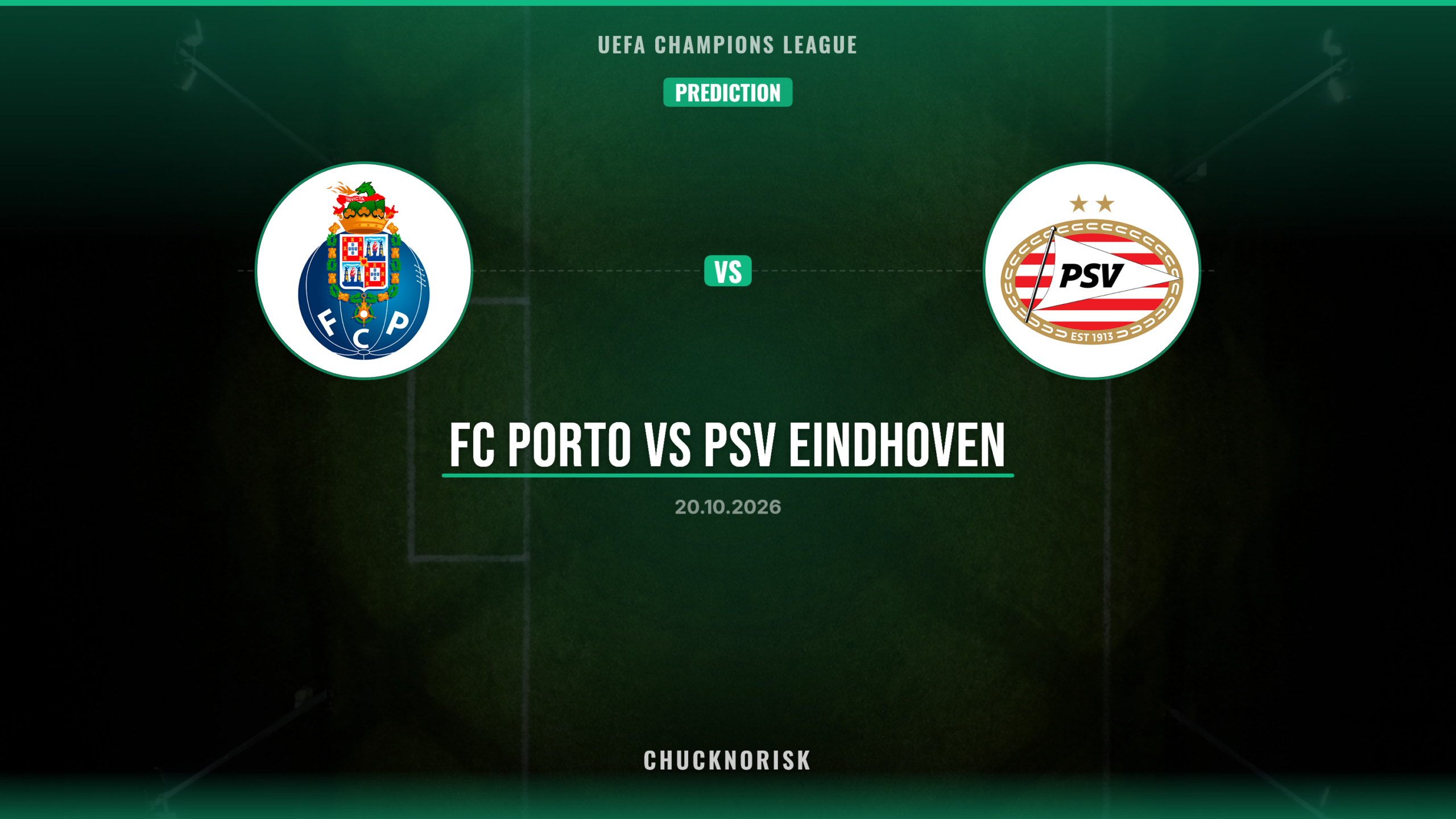 Porto vs PSV Eindhoven – Prediction, Preview & Odds on 20/10/2026 | AI ...